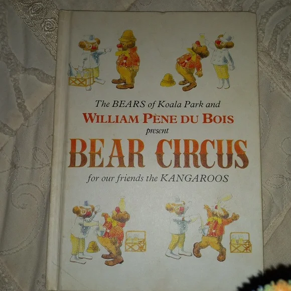 Vintage 1971 Bear Circus Hardcover Book by William Pene du Bois 42 Pages - Picture 2 of 16